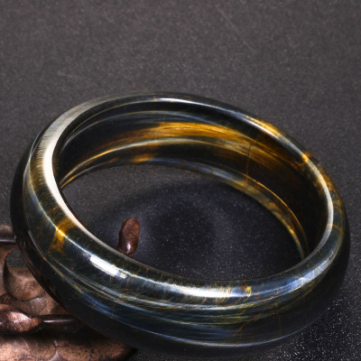 Vòng thạch anh mắt ưng bản hẹ ni 61 mệnh thủy, mộc - Ngọc Quý Gemstones