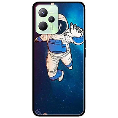 Ốp lưng dành cho Realme C35 mẫu Phi Hành Gia Nền Xanh