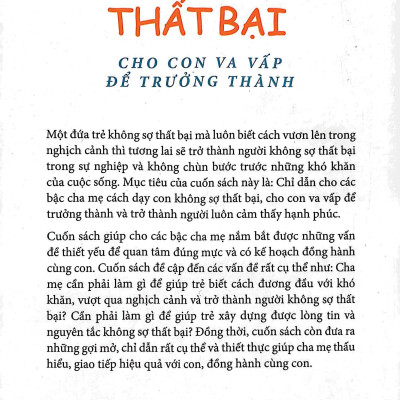 Dạy Con Không Sợ Thất Bại