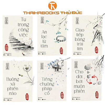 Sách -  Bộ Sách Phật Pháp Ứng Dụng (6 cuốn) - Thái Hà Books