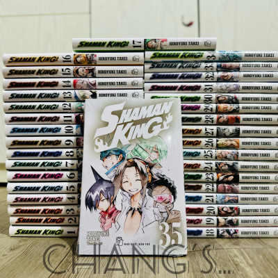 Truyện tranh Shaman King full 35 tập (Thiếu 2 tập) - Chang Book