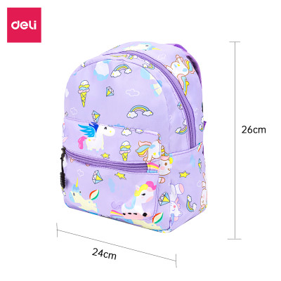 Balo Cặp Học Sinh Cho Bé Mẫu Giáo Mầm Non Cute Size Nhỏ Deli - Cặp Sách Balo Em Bé Trẻ Em Đi Học Đi Chơi Hình Khủng Long Hoạt Hình Dễ Thương Balo Hình Thú