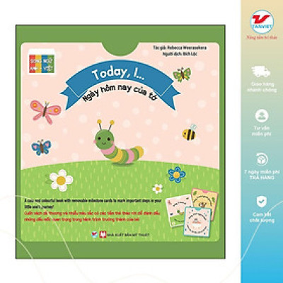 Sách - Today, I… Ngày Hôm Nay Của Tớ Song Ngữ Anh Việt - Tân Việt Books