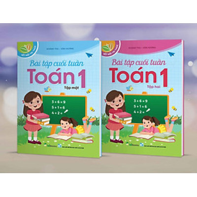 Combo - Sách BÀI TẬP CUỐI TUẦN, Toán 1 - Kết nối Tri thức