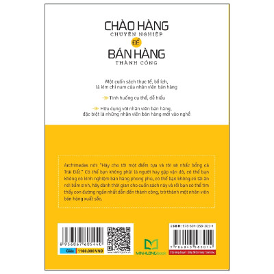 Sách - Chào Hàng Chuyên Nghiệp Để Bán Hàng Thành Công (Tái Bản) (ML)