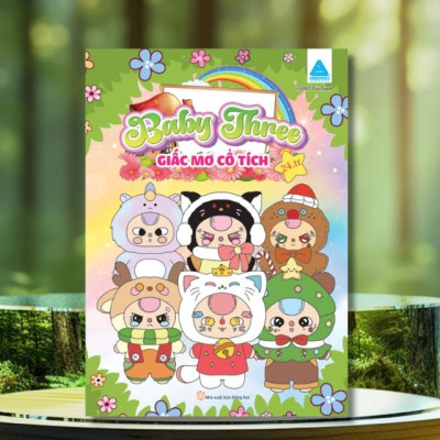 Sách - BabyThree Sách Tô Màu Giấc Mơ Cổ Tích