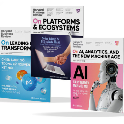 HBR On Point Tối Ưu Trải Nghiệm Số: Chiến Lược Số Trong Kỷ Nguyên Kết Nối + Nền Tảng Và Hệ Sinh Thái Trong Chiến Lược Kinh Doanh + AI Và Kỷ Nguyên Máy Móc Mới