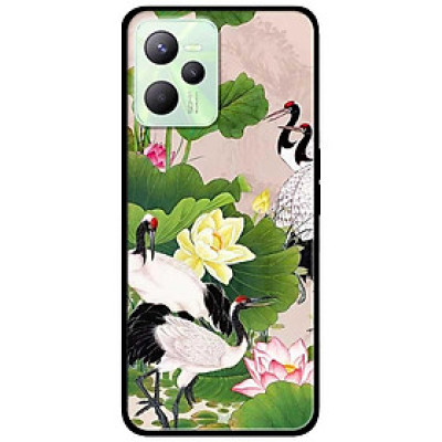 Ốp lưng dành cho Realme C35 mẫu Sen Và Hạcc