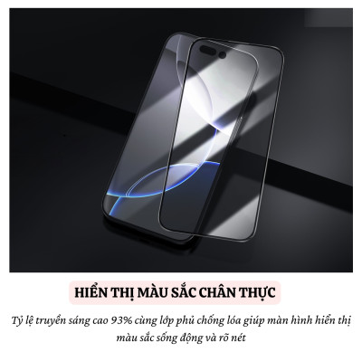 Cường lực Full viền kèm khung cho iPhone 16 Pro Max / 16 Pro / 16 Plus hiệu Nillkin CP+ PRO Phủ Nano, vát cạnh 2.5D, lớp Olephobic - Hàng nhập khẩu