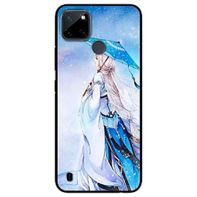 Ốp lưng dành cho Realme C21Y - C25Y mẫu Cô Gái Cầm Dù