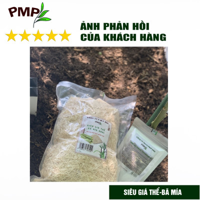 Combo bộ phân bón hữu cơ PMP trồng cà chua bạch tuộc - Phân cải tạo đất Fermic - Super Probio - Soymic V – Đạm Cá - Bã Mía