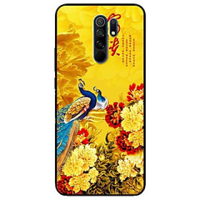 Ốp lưng dành cho Xiaomi Redmi 9 mẫu Công Và Hoa