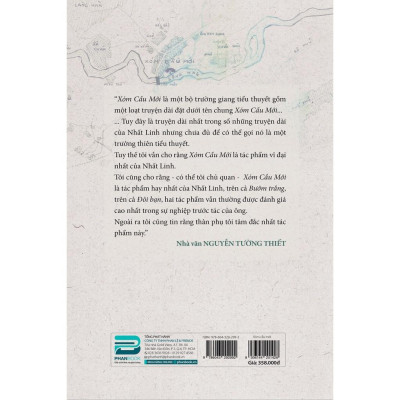 Sách - Xóm Cầu Mới (Bèo Giạt) - Bìa Cứng - Nhất Linh - Phanbook