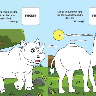 Bé Tô Màu - Khám Phá Châu Phi Hoang Dã