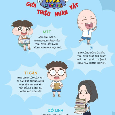 Sách - Truyện Tranh Lớp Học Xả Stress - Khi Mẹ Tớ Là Đặc Vụ Ngầm