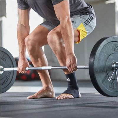 Băng Cổ Chân Thun Co Giãn ADIDAS ADSU-1241RD Ankle Support (1 Cái) - Phụ Kiện Thể Thao Chính Hãng