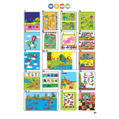 Sách - Sân Chơi Trí Tuệ Trò Chơi Phát Triển IQ - CQ - Kèm Sticker Vui Nhộn - Combo 6 Cuốn - Minh Thắng