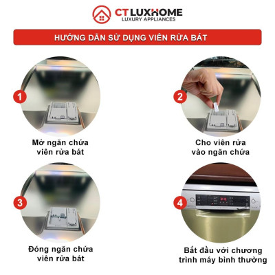 Viên rửa chén bát Finish Powerball Eco 0% - Túi 40 viên 