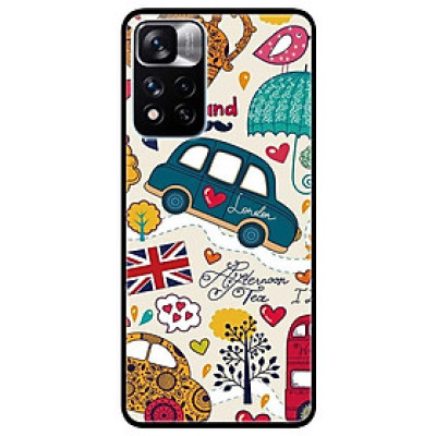 Ốp lưng dành cho Xiaomi Redmi Note 11 Pro 5G ( Bản Nội Địa ) - Họa Tiết England