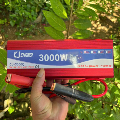 Bộ Kích Điện Inverter Sóng Sin 12V-220V 3000W – Hàng Loại Xịn Cao Cấp , Siêu Bền, đèn trang trí