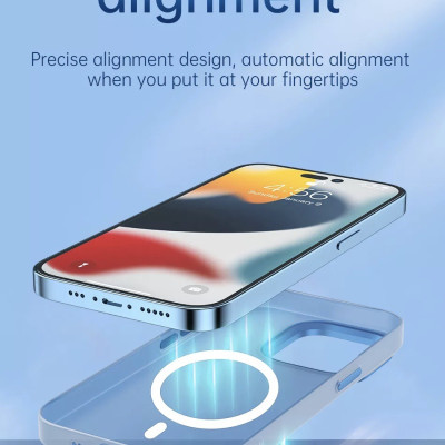 Ốp Wiwu Ultra Thin Frosted phone case UTFC-103 Cho Iphone 14 được làm bằng PC mờ, thiết kế trong suốt, chống oxy hóa, không dễ ố vàng - Hàng Chính Hãng