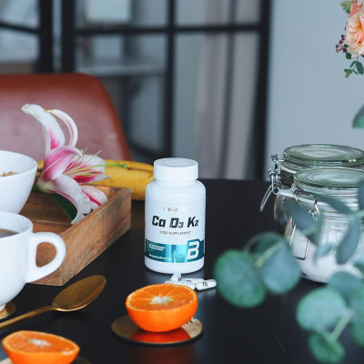 Biotech USA Ca D3 K2  (90 Viên) - Bổ Sung Canxi, Vitamin D3 K2