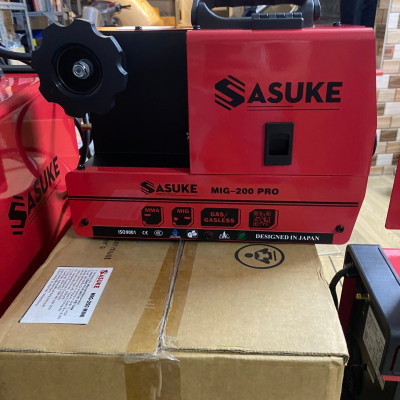 Máy Hàn MIG 3 Chức Năng Sasuke MIG 200-PRO (Tặng Cuộn Dây 1kg, Hàn Cuộn 1 - 5 Kg )- Hàng Chính Hãng