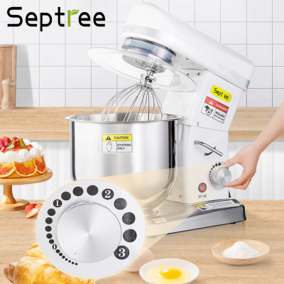 Máy trộn bột, đánh kem 10 lít chuyên nghiệp 3 trong 1 - Dòng công nghiệp. Thương hiệu Mỹ cao cấp Septree - B10SS và B10. Hàng chính hãng