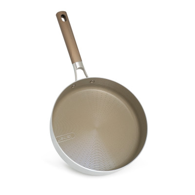 Chảo Inox 3 lớp liền khối chống dính Kalpen Nano Titanium Dauer chuản Đức - Hàng chính hãng