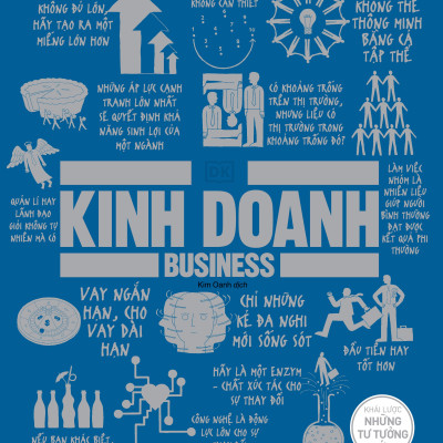 (Bìa Cứng) KINH DOANH - KHÁI LƯỢC NHỮNG TƯ TƯỞNG LỚN - DK - Kim Oanh dịch - tái bản 2023 - (in màu toàn bộ)
