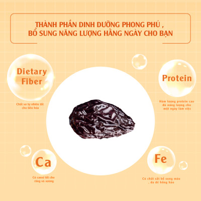 Mận Khô 120g  Dan D Pak