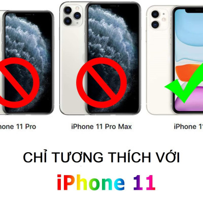 Ốp Lưng Case TPU Dẻo Chống Sốc Dành Cho iPhone 11 /11Pro /11 Promax  - Hàng Chính Hãng Meliya accessories