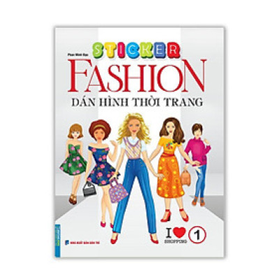 Sách - Sticker Fashion Dán Hình Thời Trang - Tập 1 - Minh Thắng