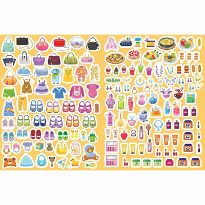 Sách Trò chơi Đồ hàng (Hơn 200 Stickers)