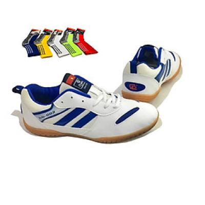 Giày Cầu Lông, Giày Bóng Bàn Cao Cấp Tặng Kèm Vớ Chống Trơn (màu ngẫu nhiên)