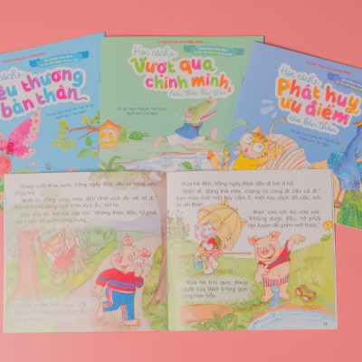 Sách Cùng con trưởng thành - Bồi dưỡng tính cách TỰ TIN và MẠNH MẼ cho trẻ 3-6 tuổi - Đinh tị Books