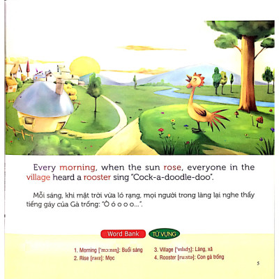 Truyện tranh SN Anh - Việt - Bé biết quan tâm và bao dung (Caring and Generosity)