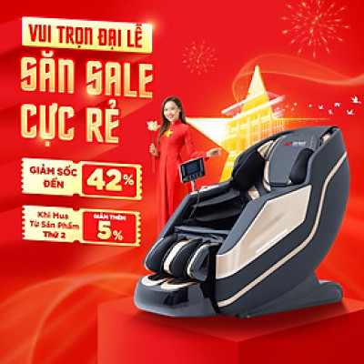 Ghế Massage Lifesport LS-359, Ghế Massage Cảm Biến AI Hiện Đại Dò Tìm Huyệt Đạo Và Có Đến 20 Chế Độ Massage