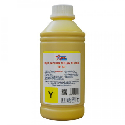 Bộ 6 Màu Mực in phun Thuận Phong PIGMENT TP60 (1L) dùng cho máy in phun Epson - Hàng Chính Hãng