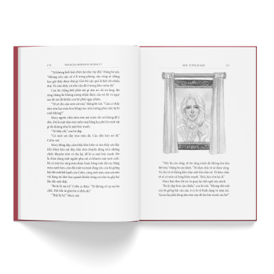 Combo 2 cuốn bìa vải (Khu vườn bí mật, Những cuộc phiêu lưu của Tom Sawyer)