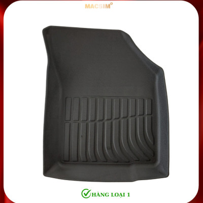 Thảm lót sàn xe ô tô Suzuki Swift 2019-nay (sd) Nhãn hiệu Macsim chất liệu nhựa TPE cao cấp màu đen