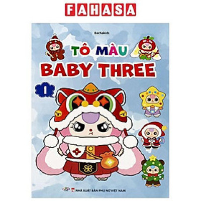 Sách - Tô Màu Baby Three 1