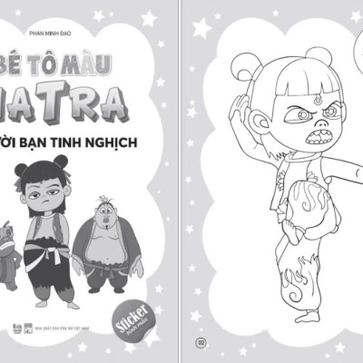 Sách - Bé Tô Màu Natra - Người Bạn Tinh Nghịch