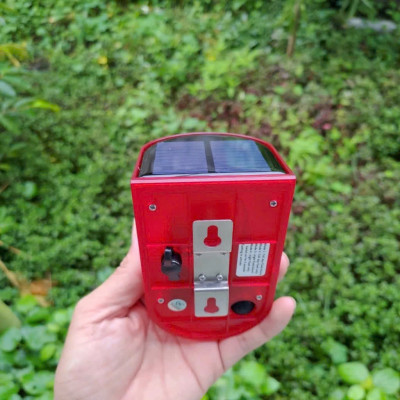 Thiết Bị Báo Động Chống Trộjm Hồng Ngoại Không Dây – Dùng Năng Lượng Mặt Trời, Cảnh Báo Siêu Nhạy, đèn trang trí