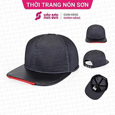 ƯU ĐÃI - Mũ snapback hiphop nam nữ NÓN SƠN chính hãng MC229-ĐXM11