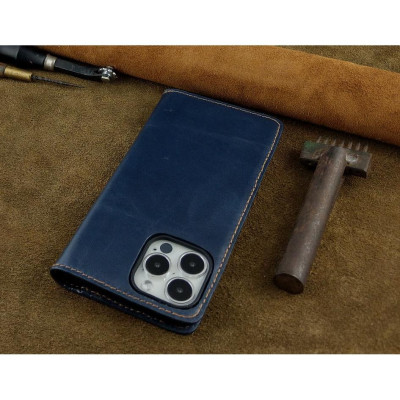 Bao Da cho điện thoại 12 Pro Max 13 pro max 14 pro max Handmade Cổ Điển Da Bò Thật