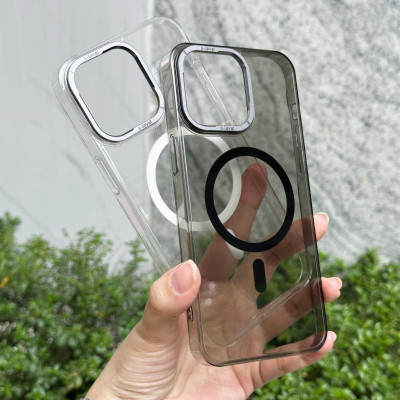 Ốp lưng dành cho iPhone 16 Pro Max, iPhone 16 Pro hiệu X-Level Misty Shade hỗ trợ sạc không dây, lưng kính trong màu mỏng, không ố bay màu cao cấp - Hàng chính hãng.