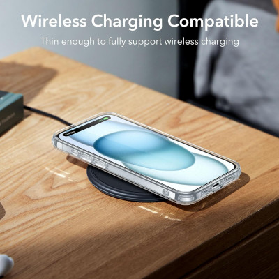 Ốp Lưng cho iPhone 15 / iPhone 15 Plus / iPhone 15 Pro / iPhone 15 Pro Max ESR Zero Clear Case - Hàng Chính Hãng