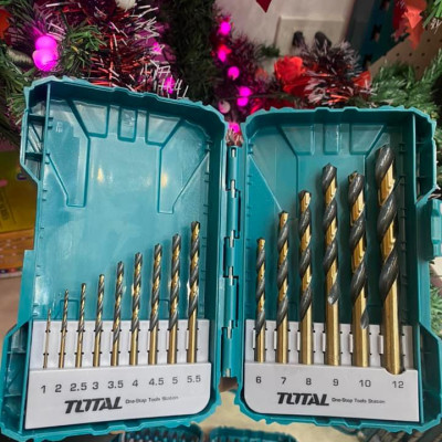 BỘ 15 MŨI KHOAN HSS TOTAL TACSDL51501