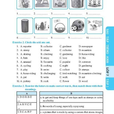 Global Success - Bài Tập Tiếng Anh Lớp 7 - Tập 1 (Có Đáp Án) (Tái Bản 2024)